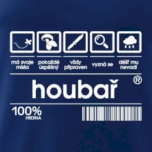 Čárový kód - Houbař