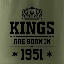 Kings are born in 1951 Kings are born in 1951