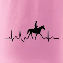EKG jízda na koni