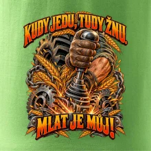 Kudy jedu tudy žnu řadicí páka traktoru