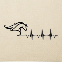 Hlava koně EKG