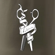 Kadeřnice nůžky a hřeben