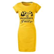 The mountains are calling and i must go