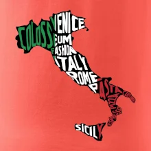 Mapy - názvy měst - Italie