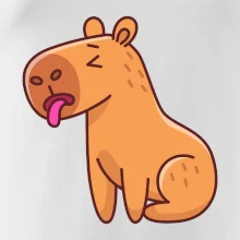 Unavená kapybara Unavená kapybara