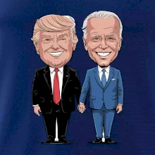 Trump a Biden - velký kamarádi
