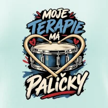 Moje terapie má paličky - srdce bubeníka