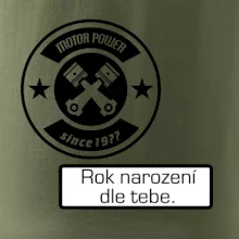 Motor power since (vlastní ročník)