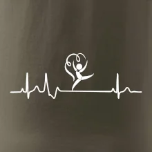 EKG moderní gymnastika stuha