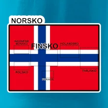 Norsko vlajka další státy