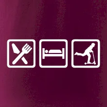 Eat sleep koloběh - koloběžka