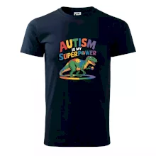 Stojící Rex Autism is my superpower