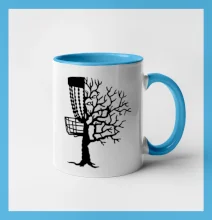 Disc golf pozor strom