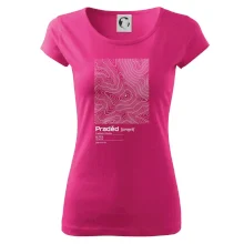 Praděd - vrstevnice v obdélníku