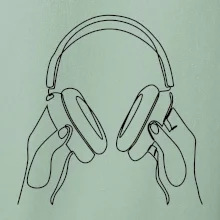 Sluchátka  jedním tahem