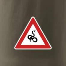 Dopravní značka - Pozor had