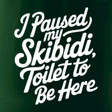 I Paused My Skibidi Toilet to be Here