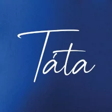 Nápis psací na prsou - táta