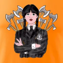 Sekery - holka v černém (Pecka design)