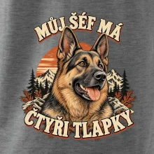 Můj šéf má čtyři tlapky - německý ovčák