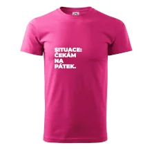 SITUACE:  ČEKÁM NA PÁTEK.