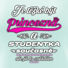 Je těžké být princezna - studentka