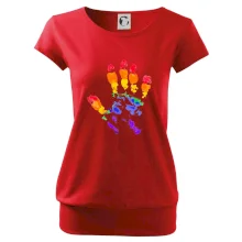 LGBT hand print
