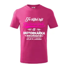 Je těžké být princezna - motorkářka