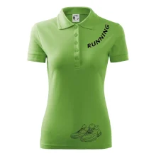 Running nápis šikmo