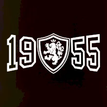 Narozeninový motiv - znak - 1955