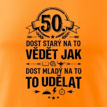 50 dost starý na to vědět jak to udělat