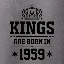 Kings are born in 1959