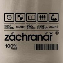 Čárový kód záchranář