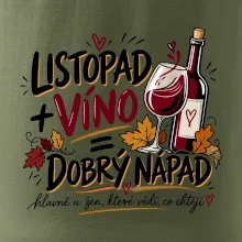 Listopad a víno je dobrý nápad