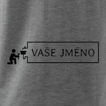 Instalatér - jméno v rámečku