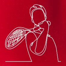 Tenista  jednim tahem