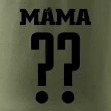 Máma - dres se jménem a číslem