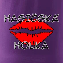 Hasičská holka - pusa