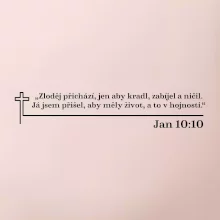 Citáty z bible - Jan 10:10
