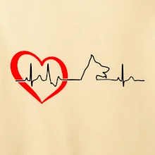 Německý ovčák ekg