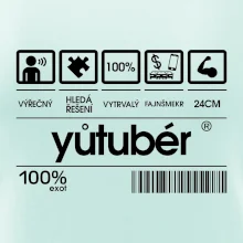 Čárový kód - youtuber