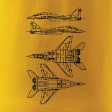 Mig 29 Fulcrum - obrys