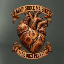 Moje srdce má suky ale drží pevně