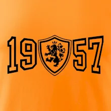 Narozeninový motiv - znak - 1957