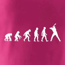 Evoluce baseball pálkař nápřah