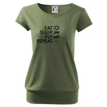 Eat sleep fly repeat