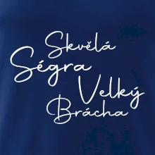 Velký brácha - nápis na zádech
