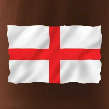 Anglická vlajka vlající