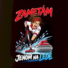 Zuřivé zametání na ledě