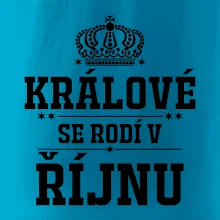 Králové se rodí v řijnu